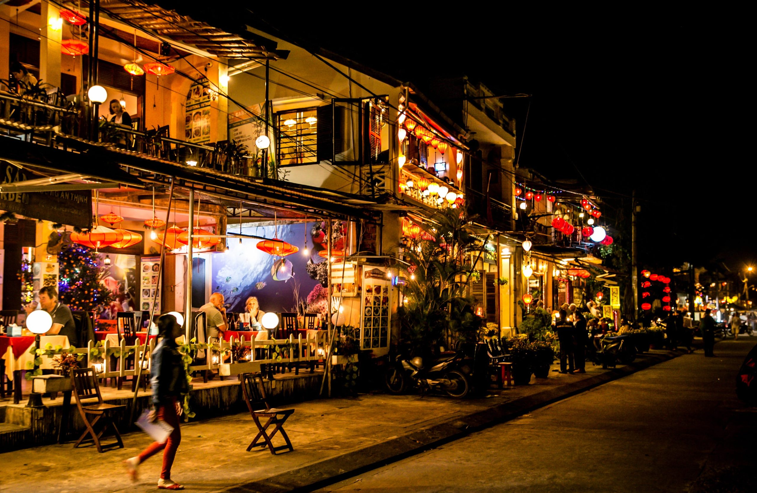 A sight in Hoian, Vietnam